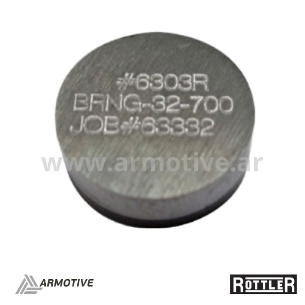 Inserto redondo CBN 3/8"