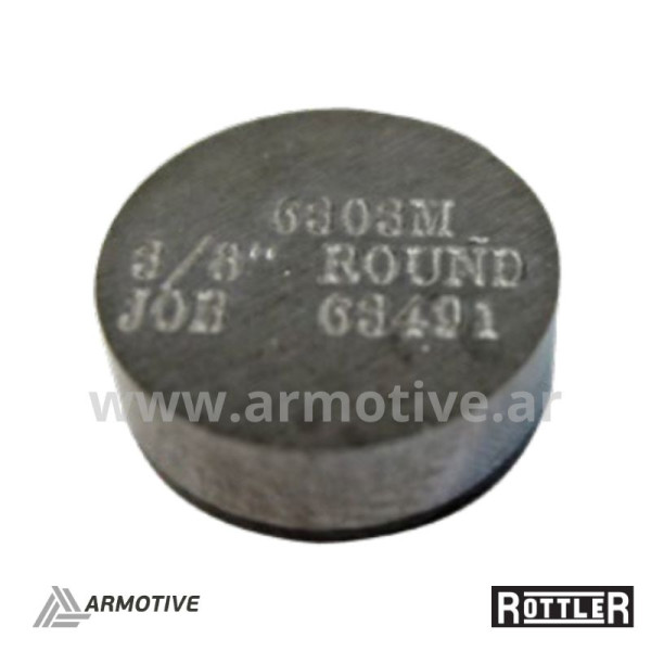 Inserto redondo PCD, 3/8"