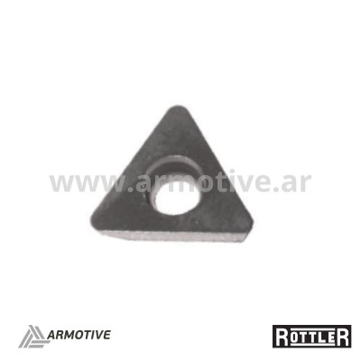 Inserto triangular, 6,35 mm radio de 0,80 mm RT212