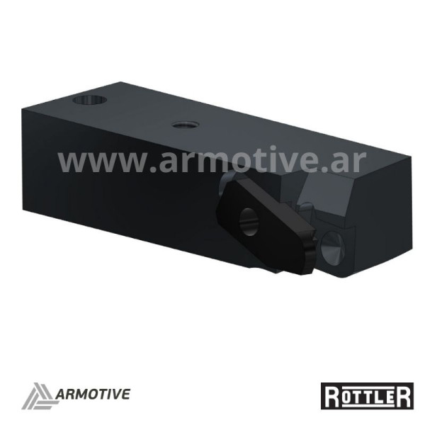 Portaherramienta tipo fly de 1/2" (12,70 mm) &aacute;ngulo positivo 11&deg;